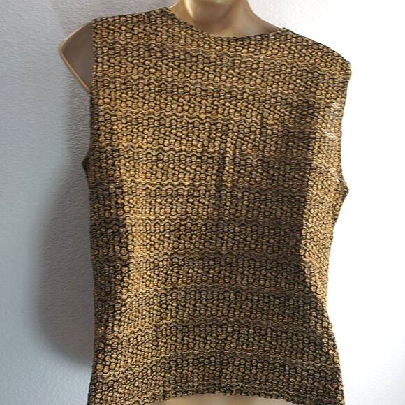 Chicos design 2 pc tank top vintage twinset size 1,2 - Picture 5 of 6